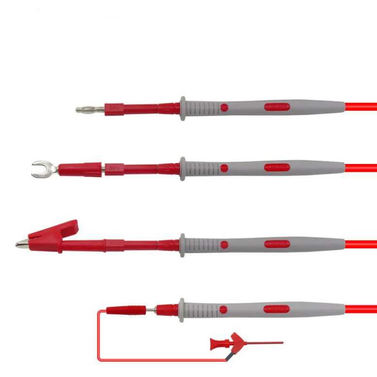 TKDMR датчики для мультиметра Сменные иглы тестовые комплекты проводов Щупы для цифрового мультиметра кабель Щупы для мультиметра провода наконечники