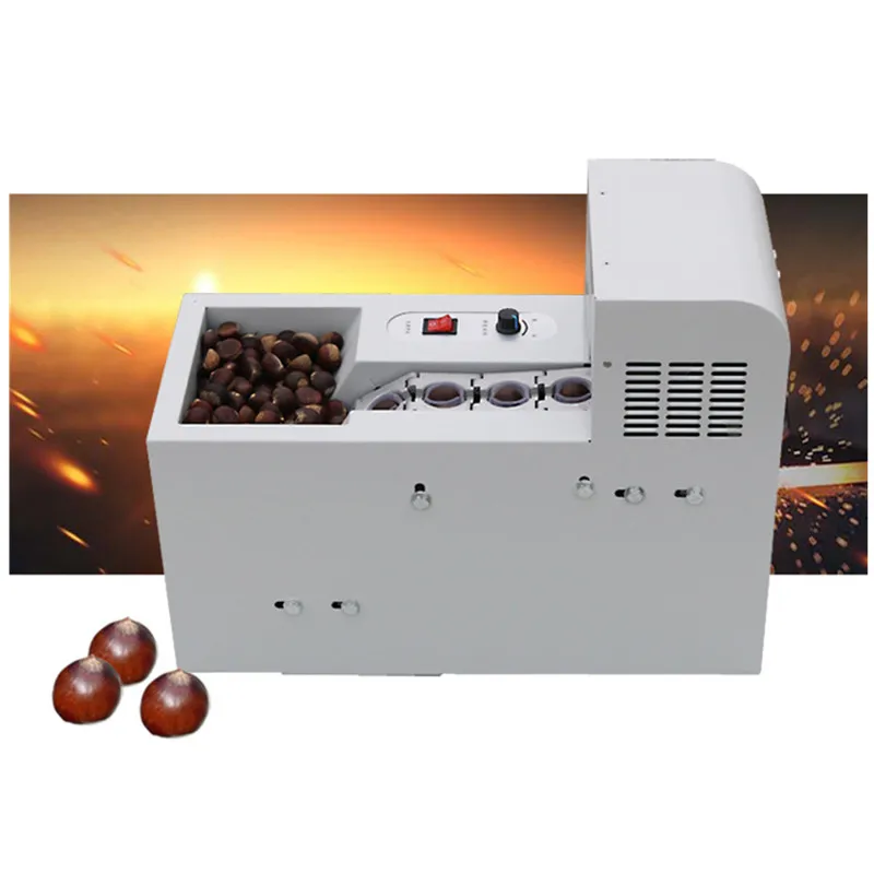 

Electric chinese chestnut hazelnut shell incision machine