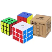 Yuxin cube немного магии профессиональный Скорость кубик рубика 3x3x3 обучения Головоломка Куб Игрушка Magic Cubo мэджико