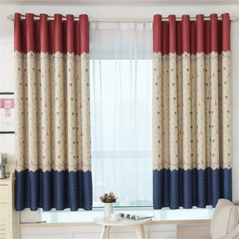 Modern blackout curtains for window treatment blinds finished drapes window blackout curtains for living room bedroom #3d14 (13)