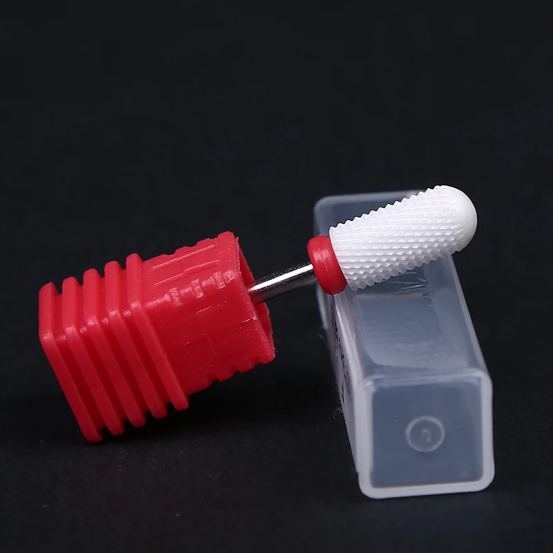 Ceramic Nail Drill Bit Electric Nail Milling Cutter for Manicure Pedicure Nail Art Accessoires Tool Remove