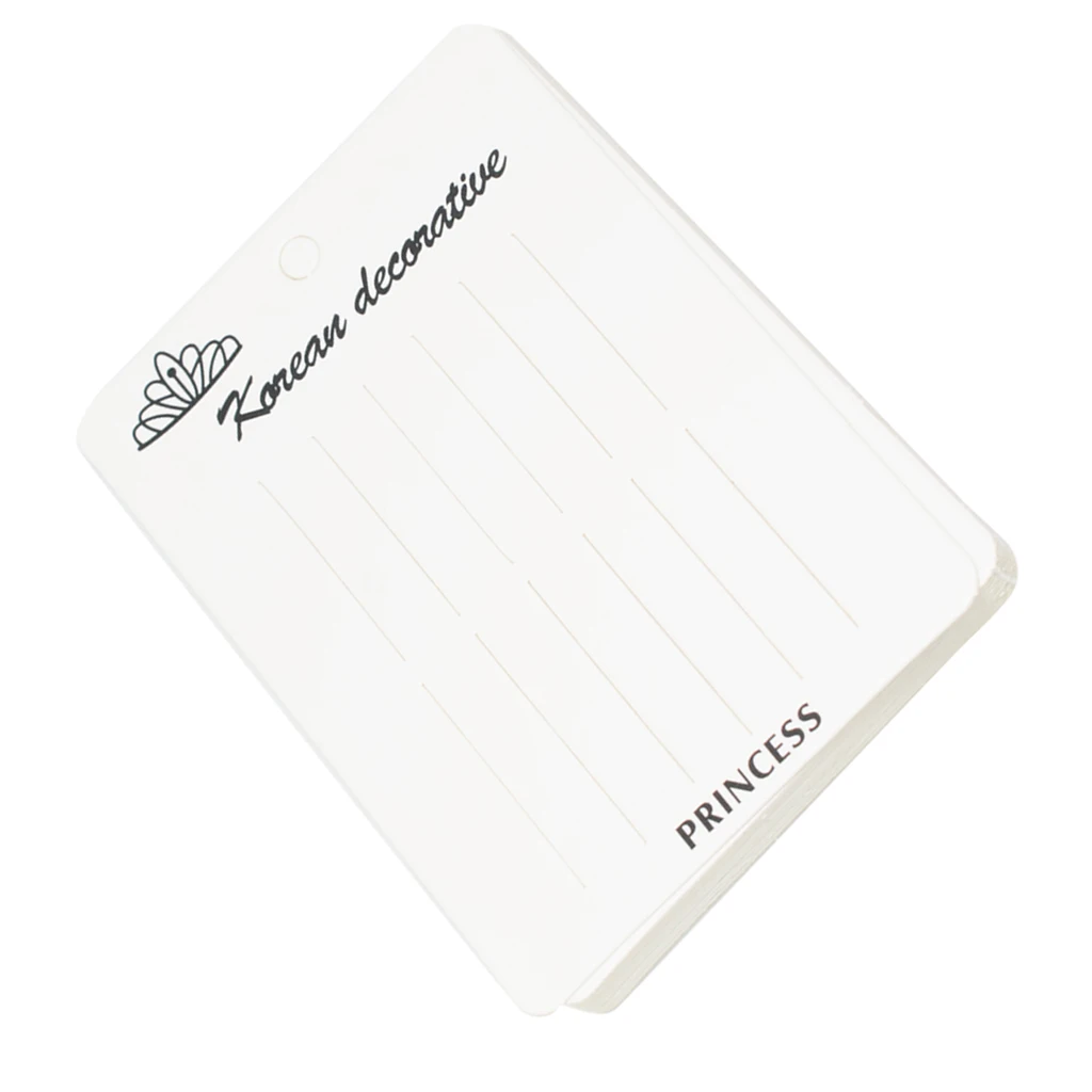 20 шт клип-карта для волос бумажные ювелирные изделия дисплей карты бумага картон волосы аксессуары с картами пустые шпильки лента для волос упаковочные карты