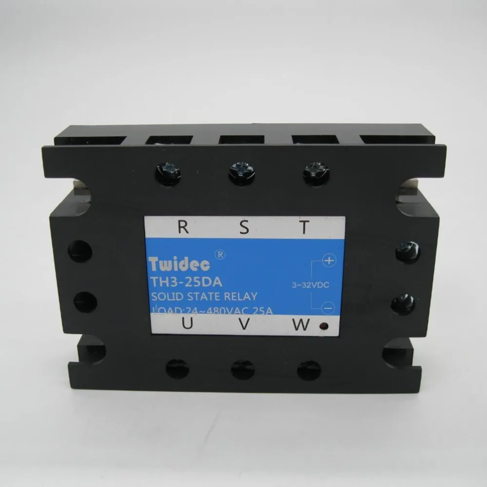 high quality Three Phase Solid State Relay SSR-25DA 3-32VDC to 30-480V AC SR dc ac Rele | Обустройство дома