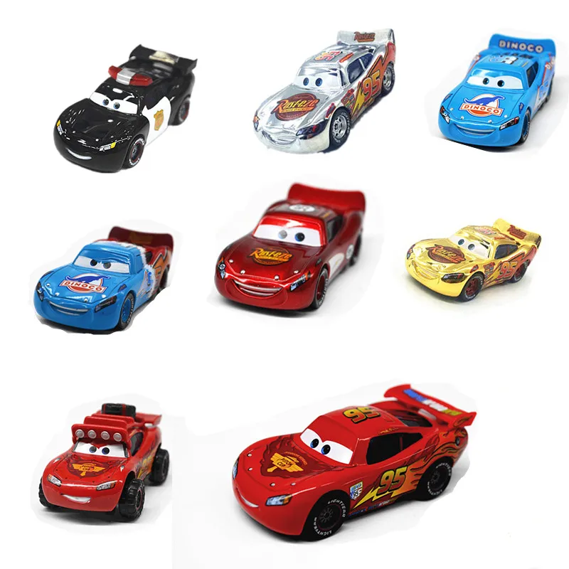 20 стилей Disney Pixar Cars Lightning Mcqueen 1:55 весы литье под давлением металлический сплав