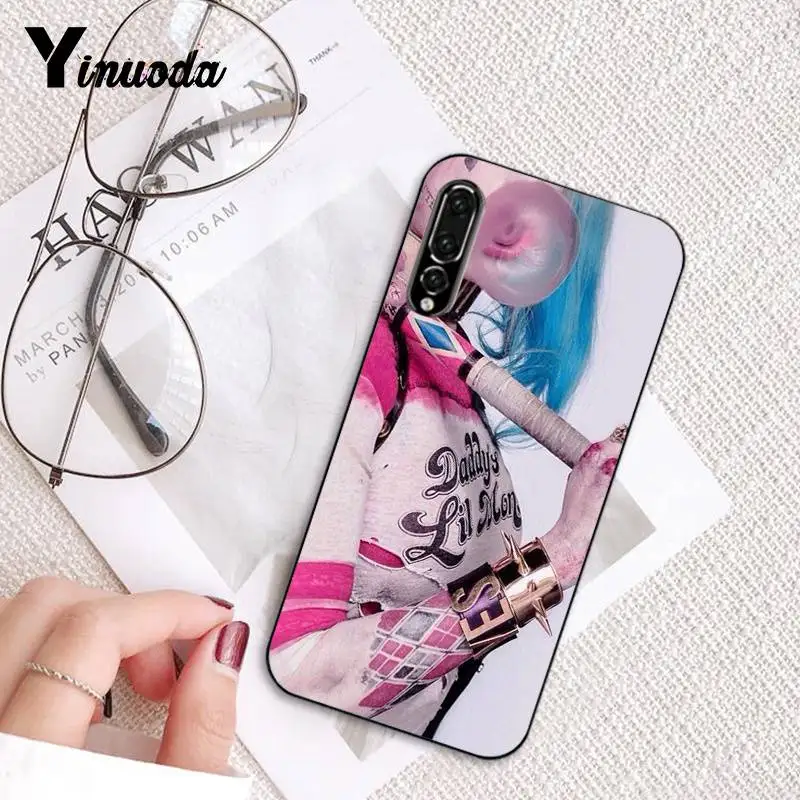 Чехол для телефона Yinuoda Harley Quinn отряд самоубийц Joker Wink Huawei P9 P10 Plus Mate9 10 Mate10 Lite P20 Pro