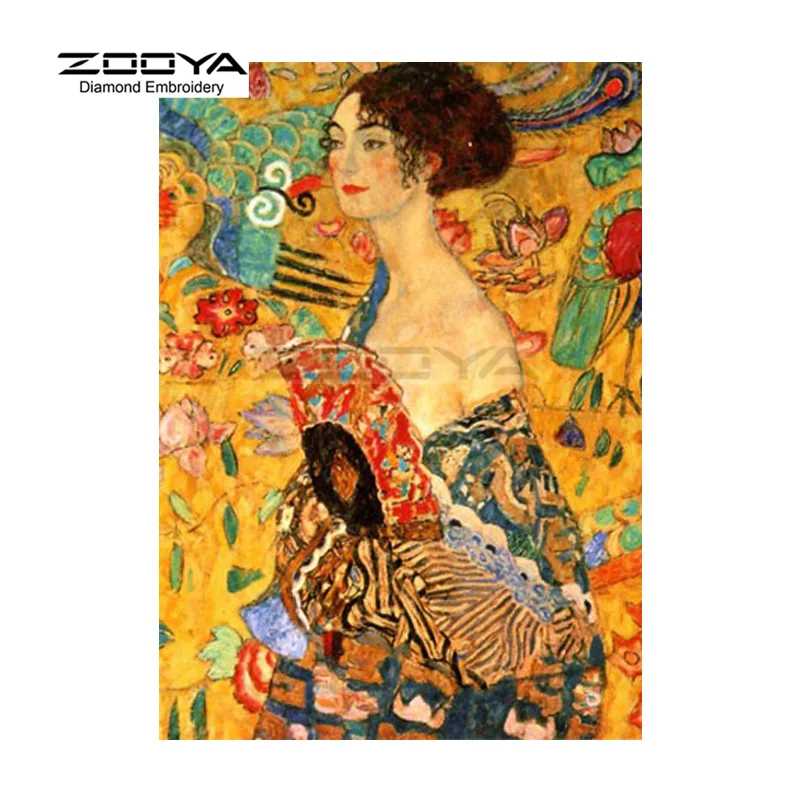 

ZOOYA Diamond Embroidery 5D DIY Diamond Painting Abstract Art Woman Diamond Painting Cross Stitch Rhinestone Decoration CJ595