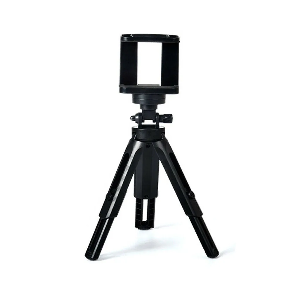 

Professional Mini Camera Tripod Video DSLRS Mobile Phone Stand Holder Adjustable Mini Mount for 4-6.9 inch Smart Phones