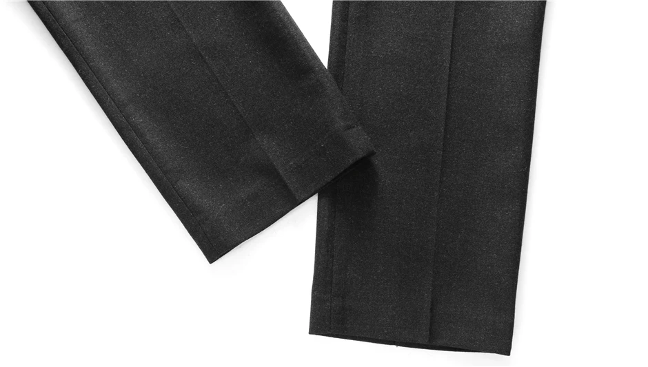 Костюм Для мужчин осень г. черный Slim Fit Нарядные Костюмы для свадьбы для Для мужчин 3 предмета Жених костюм Элитный бренд Выходные туфли на выпускной бал Костюмы