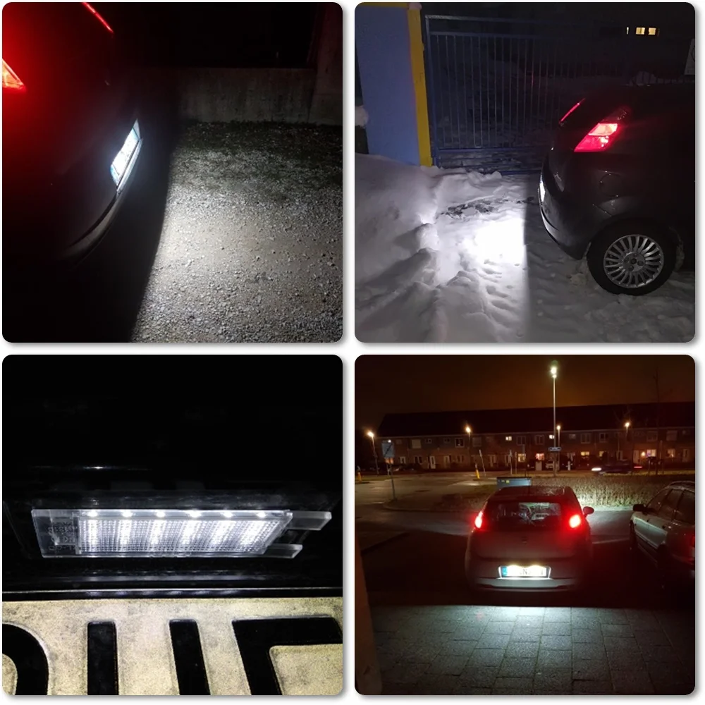 Led license plate light for Fiat-6
