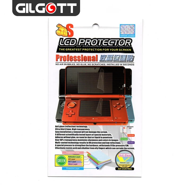 LCD Screen Protector for Nintendo 3DS font b Video b font font b Game b font