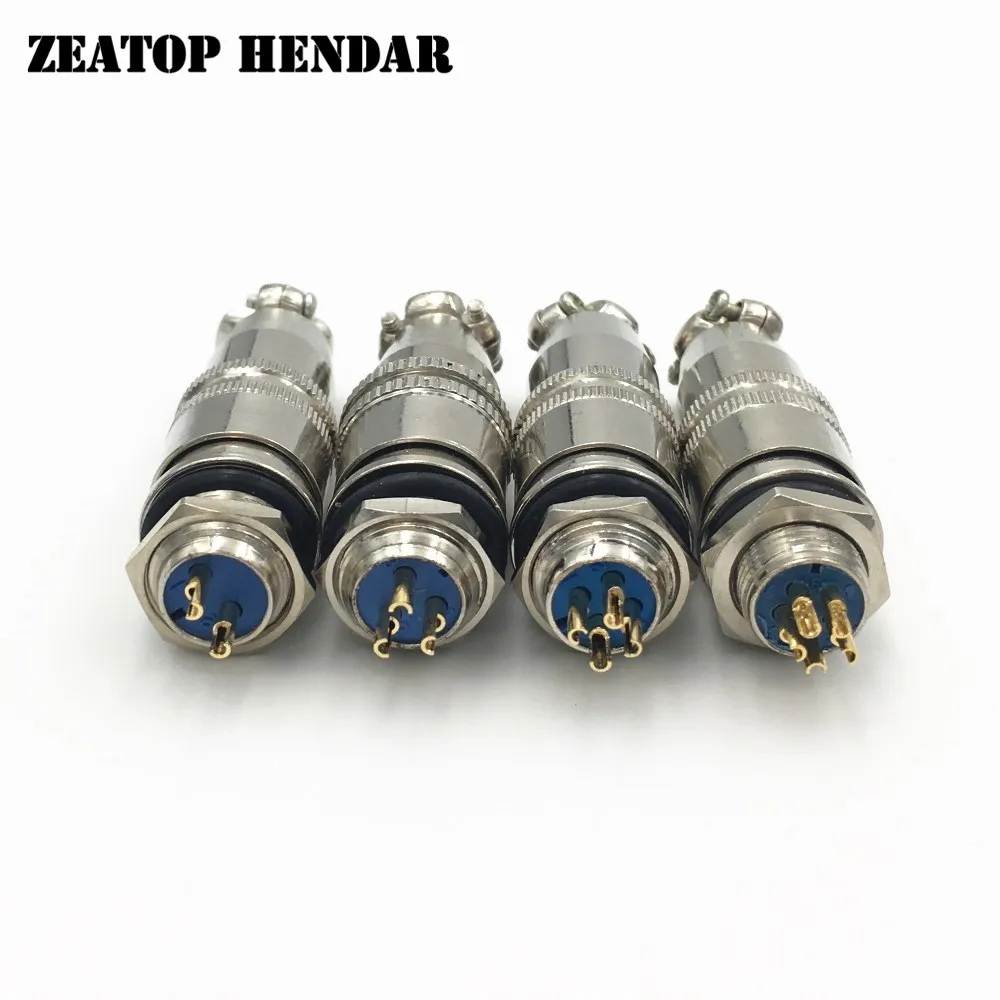 

5Sets XS8 XS9 XS10 Aviation Plug 8 9 10 mm 2 3 4 5 Pin Push-pull Circular Quick Air Socket 3A 250V Male and Female Connector