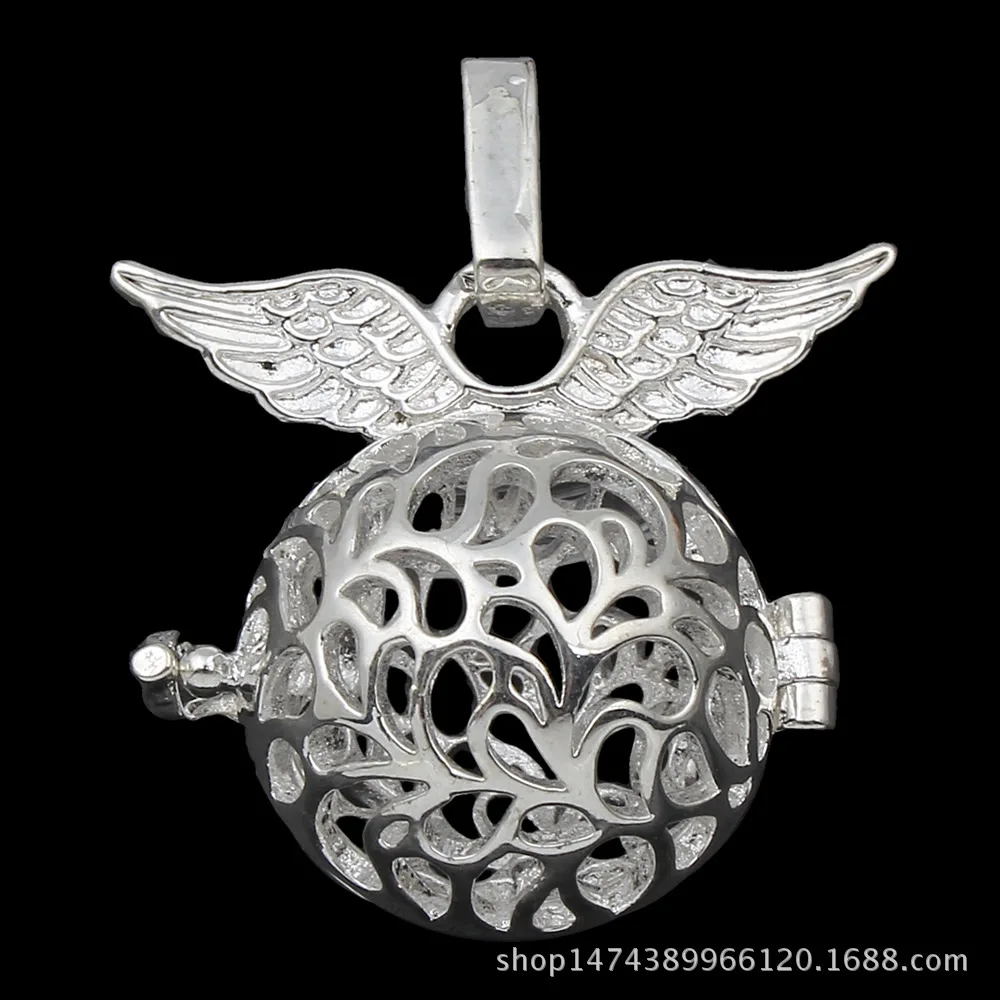 

Diy sky jewelry accessories angel wings magic box sweater chain pendant manufacturers direct