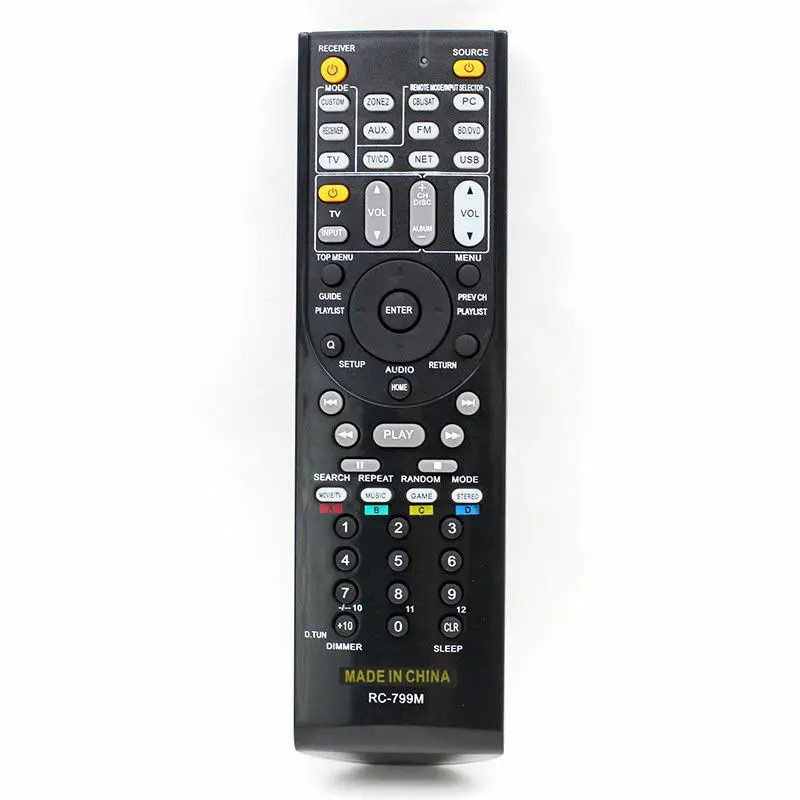

NEW Remote Control For ONKYO TX-SR309 TX-NR509 TX-SR608 TX-SR508 AV A/V Receiver