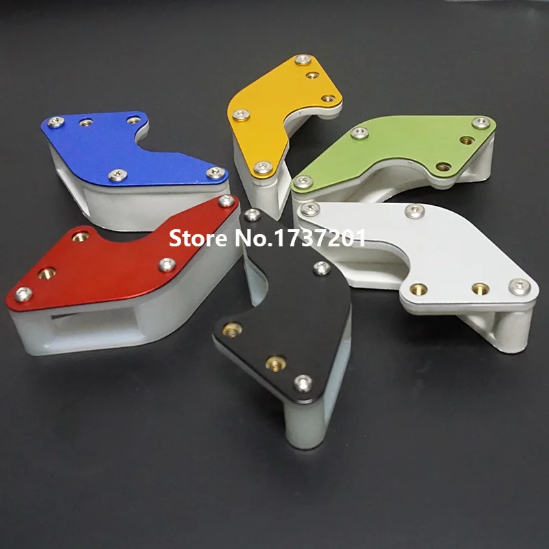 Motorcycle Aluminum With Plastic Chain Guard Guide Protector Chain Roller Replacement For TTR SSR XR CRF KLX 50 70 110 125 140 150 160cc Pit Dirt Bike Atv Motorbike Motocross Motorcycle Aluminum With Plastic Chain Guard Guide Protector Chain Roller Replacement For TTR SSR XR CRF KLX 50 70 110 125 140 150 160cc Pit Dirt Bike Atv Motorbike Motocross