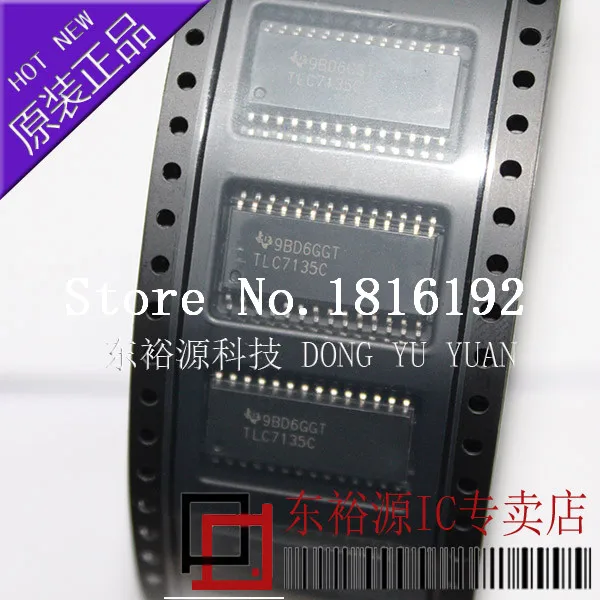 Free Shipping 1PCS TLC7135CDW TLC7135CDWR TLC7153C SOP28 |