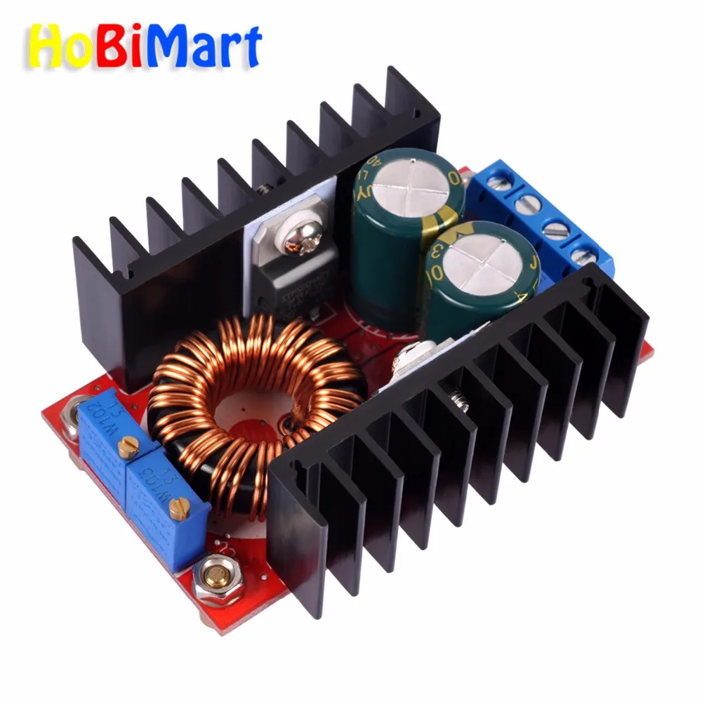 

1*150W Boost Converter DC-DC 10-32V to 12-35V Step Up Voltage Charger Module Adjustable Constant Current Charging LED Car Power