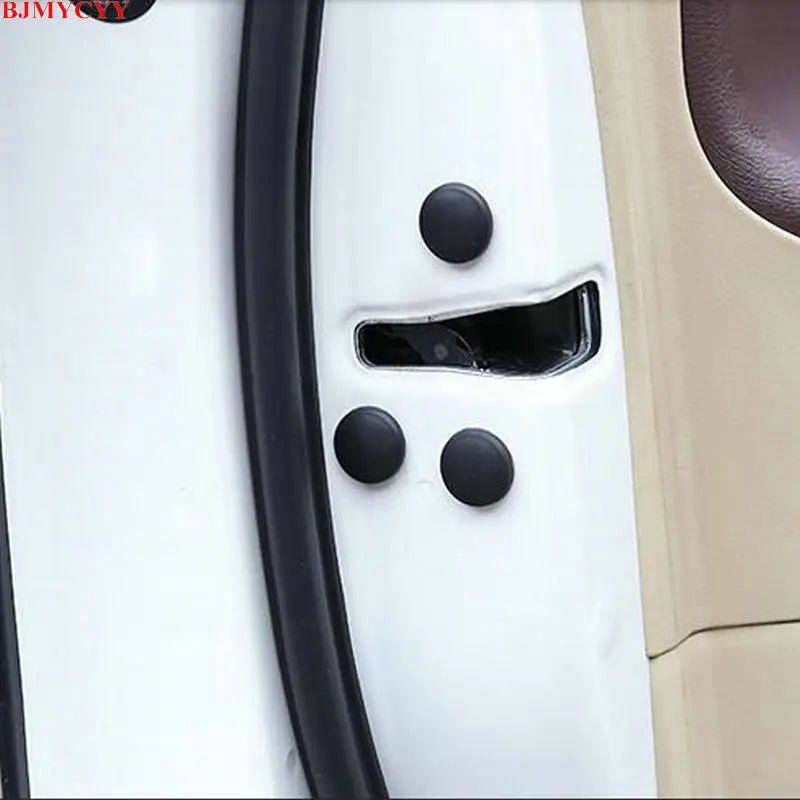 

BJMYCYY 12Pcs Car Interior Door Lock Screw Protector Cover Anti-Rust Cap Trim Stickers For Honda Civic 2018