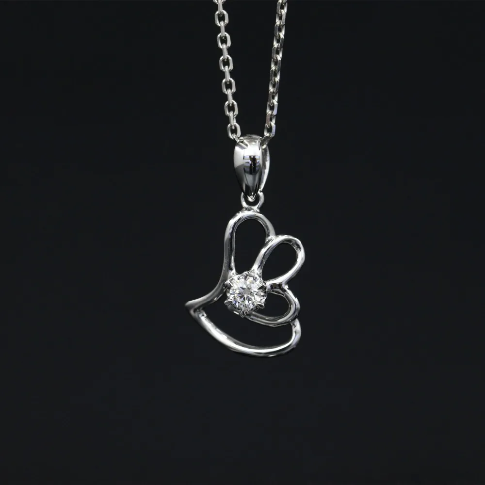 

LASAMERO Halo 0.084CT 18k Gold Round Cut Square Center Pave Set Natural Diamond Pendant Necklace Chain Women Fine Jewelry