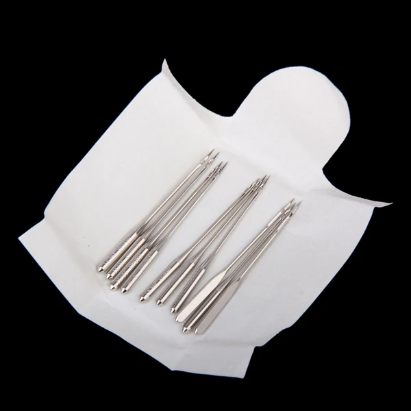 40pcs Sewing Machine Needles Home Threading Needles Size 60/8 65/9 70/10 75/11