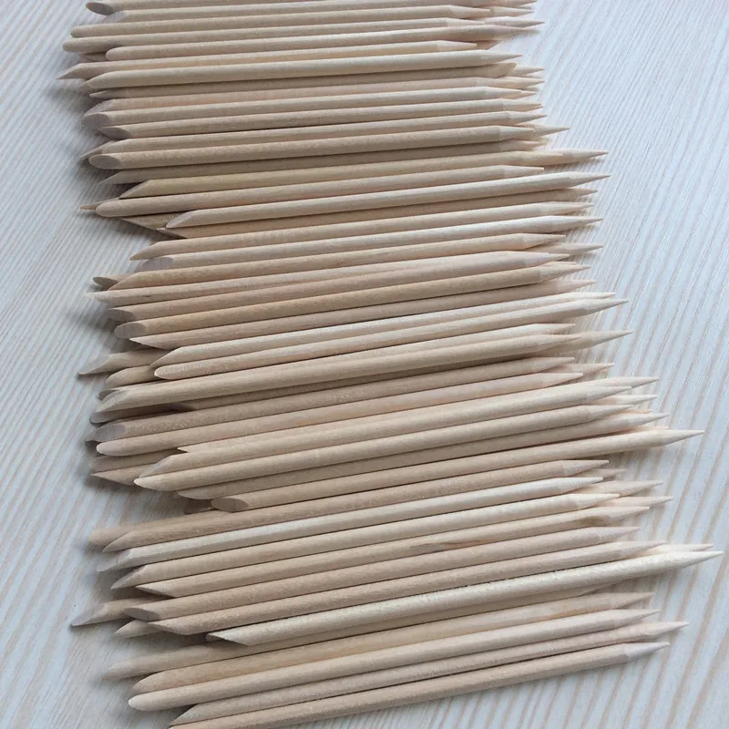 

Useful Nail Brush 50/100pcs/bag Nail Art Wood Sticks For Nail Art Decorations Cuticle Pusher Remover Pedicure Manicure ToolS