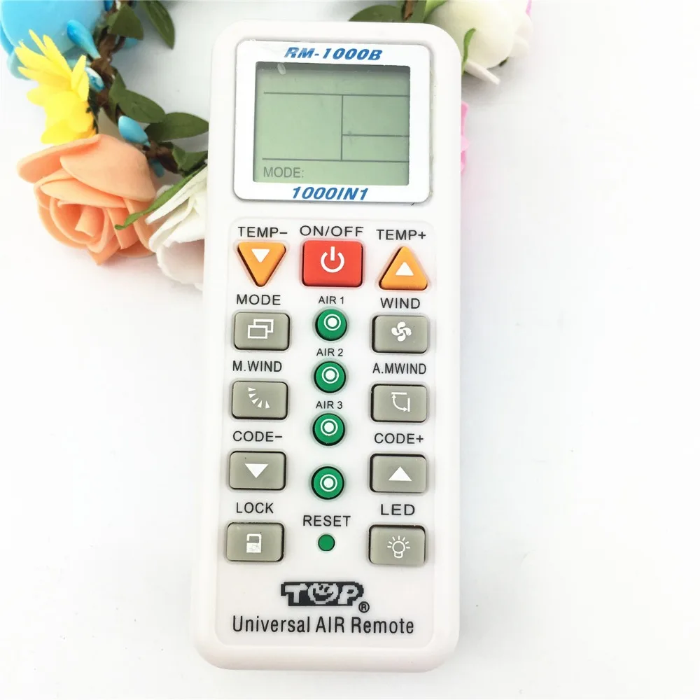

Universal A/C controller Air Conditioner air conditioning remote control 500 in 1 USE FOR toshiba panasonic sanyo rm-1000b