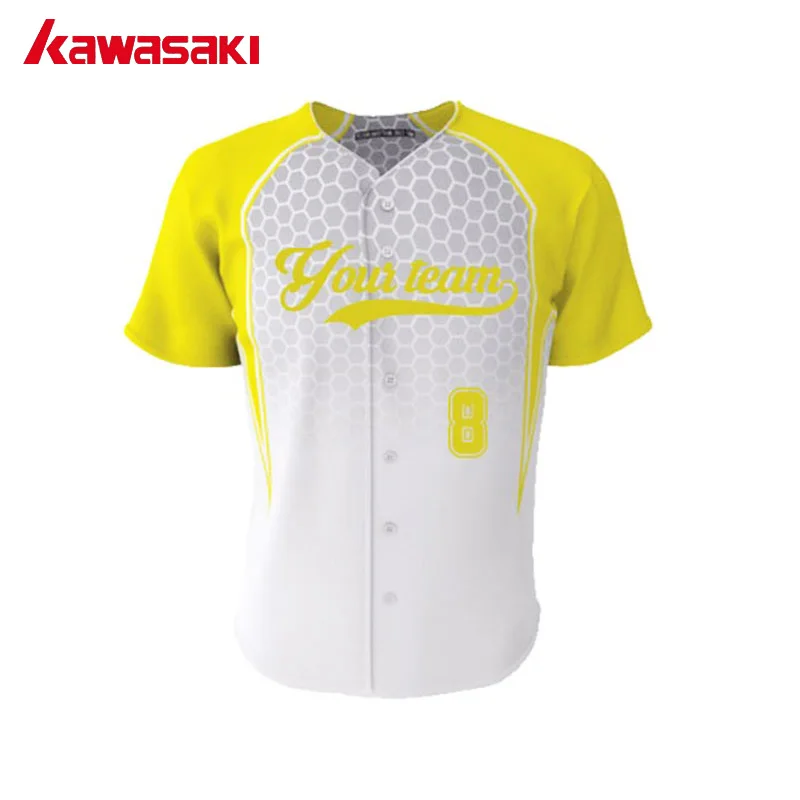 Kawasaki Custom Professional Training Baseball Jersey Top Sublimation