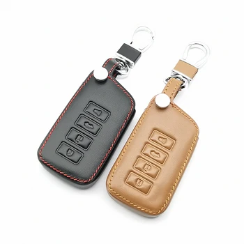 

Genuine Leather Car Key Cover Case For Lexus NX GS RX IS ES GX LX RC 200 250 350 LS 450H 300H Key Case Keychain Car Accessories