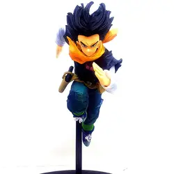 Dragon Ball Z Android 17 BWFC Беговая версия Lapis ПВХ фигурка игрушка Кукла Brinquedos