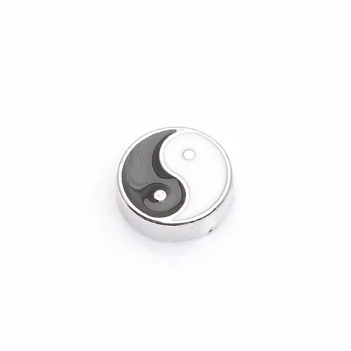 

Ying Yang, Floating charm fit floating charm lockets, FC0134,10PCS/LOT