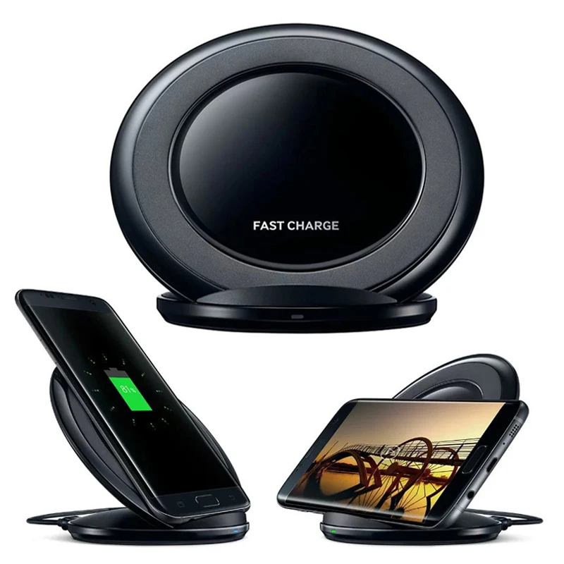 100% Genuine Fast Charger for Samsung Galaxy S7 edge Wireless Charger for Samsung Galaxy S7 S6 edge Plus/Note 5/Note 7/Note7
