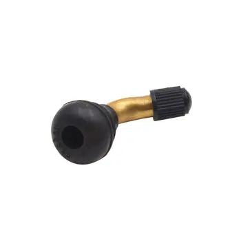 

uxcell Car Bent Angle Tubeless Wheel Rim Tire Tyre Air Valve Stem with Dust Cap Cover