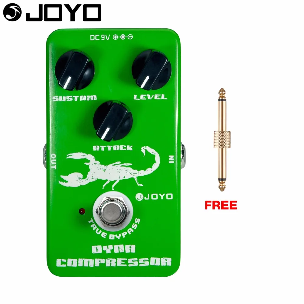 JOYO Dynamic Compressor Electric Guitar Effect Pedal True Bypass