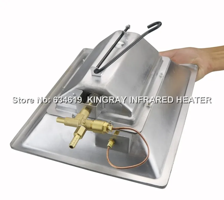 Инфракрасный керамический газовый баллончик с крючком для выращивания на ферме