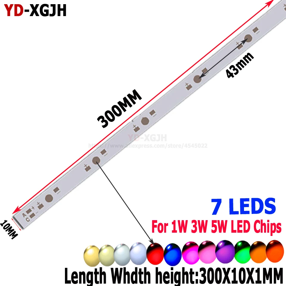 10 шт./лот 1 W 3 W 5 W светодиодный алюминиевая Базовая плита 5 светодиодный s 130 мм DIY печатной платы для радиатора 1 3 5 W Вт 5 W 15 W 25 W Вт высокой