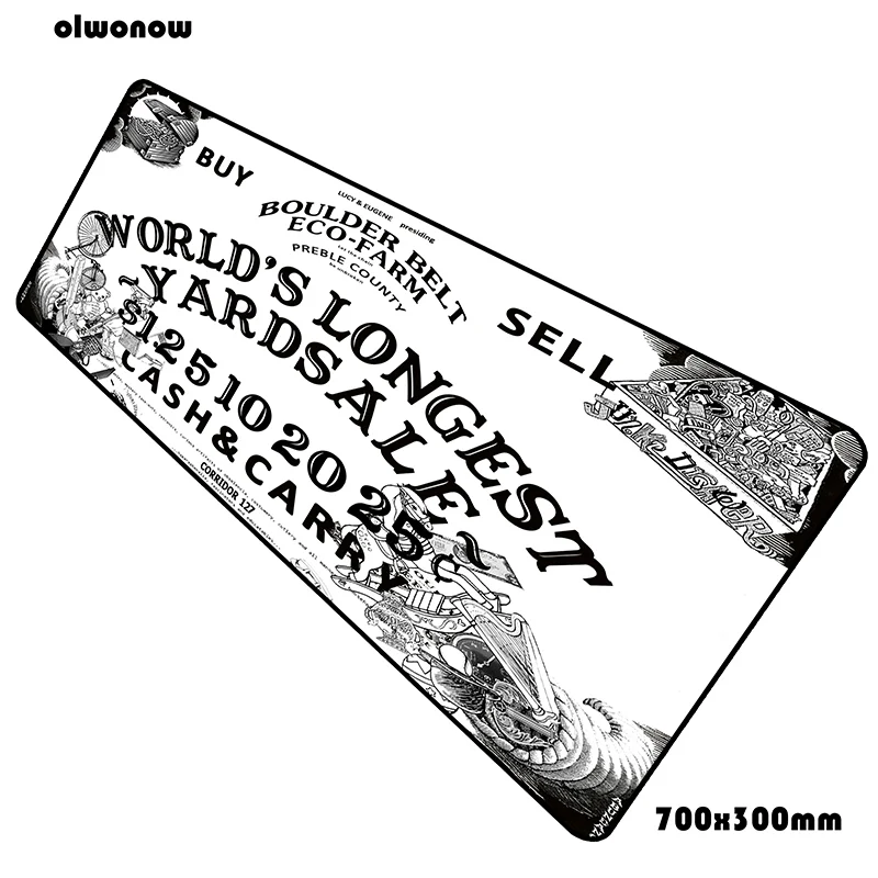 Ouija доска коврик для мыши 700x300x3 мм Толстая компьютерная мышь игровой мат геймпад пк аниме игровой коврик для мыши офисный коврик для мыши