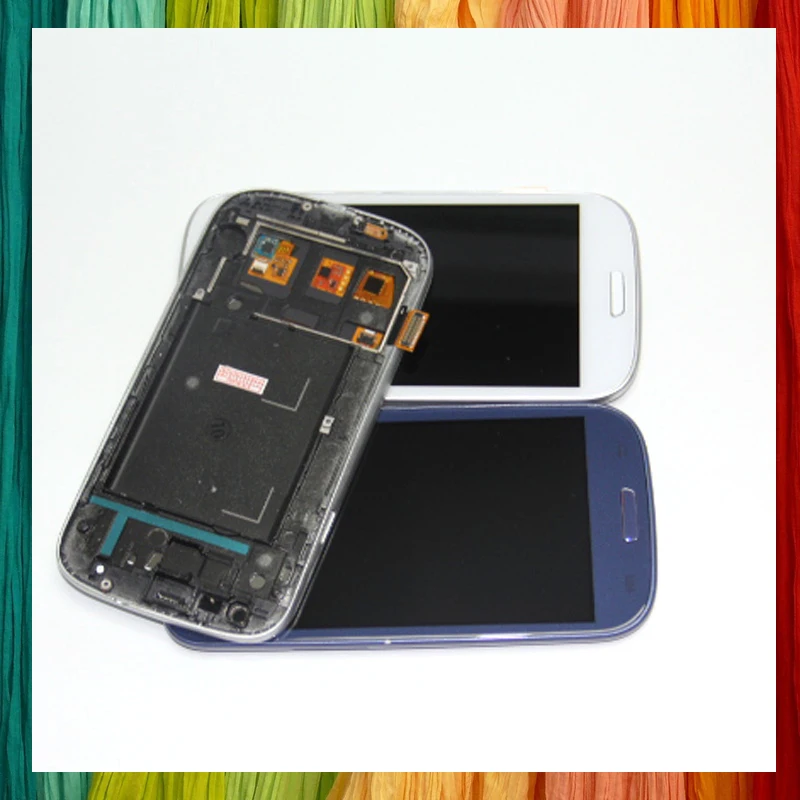 Для Samsung Galaxy S3 i9300 с сенсорным экраном дигитайзер в сборе рамкой | Мобильные