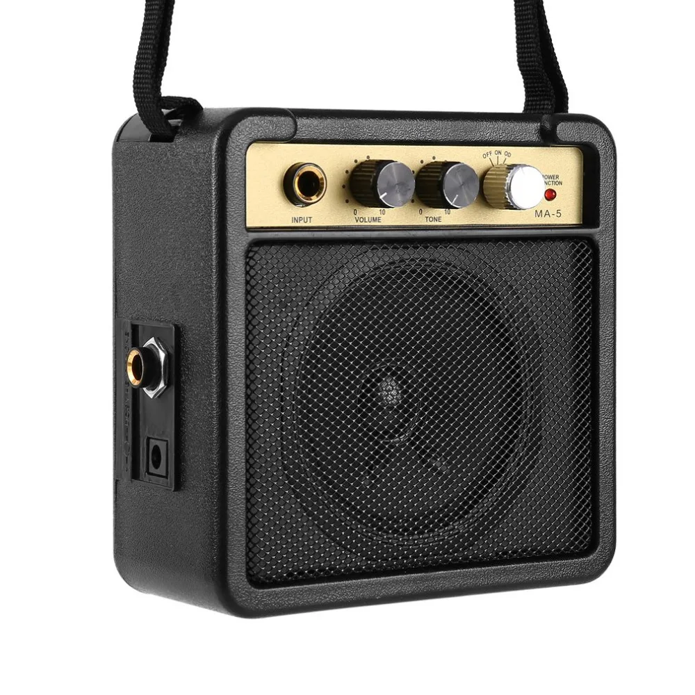 

E-WAVE Mini Guitar Amplifier Guitar Amp With Back Clip Speaker Guitar Accessories For Acoustic Electric Guitar Accessories Part