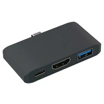 

Portable Size Mosible 3 Ports USB C Adapter Converter Hub to HDMI Dex Mode for Samsung S8/9 for Nintend Switch