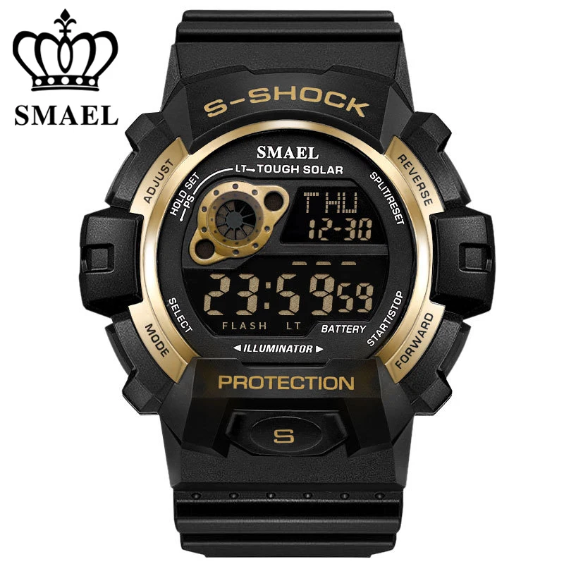 

SMAEL Quartz Watch Men Sports Fashion Mens Watches Top Brand Luxury Male Wrist Watch Male Clock Hodinky Relogio Masculino 2018