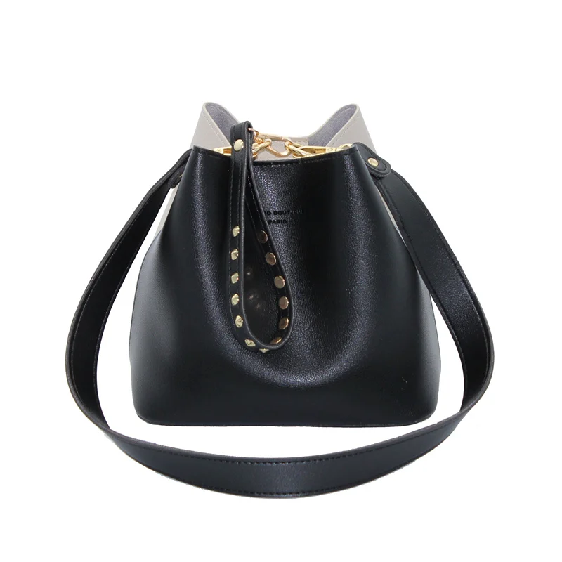 

womens messenger crossbody bags tide Korean version of the broadband wildb bucket bag women crossbody shoulder bag