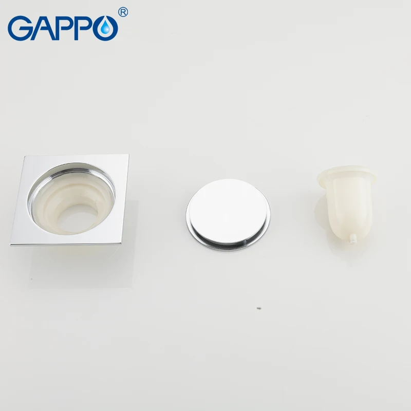 GAPPO стоки анти-запах ванная комната трап душевой сток в полу ванная комната вилки душ ванная комната Стопперы