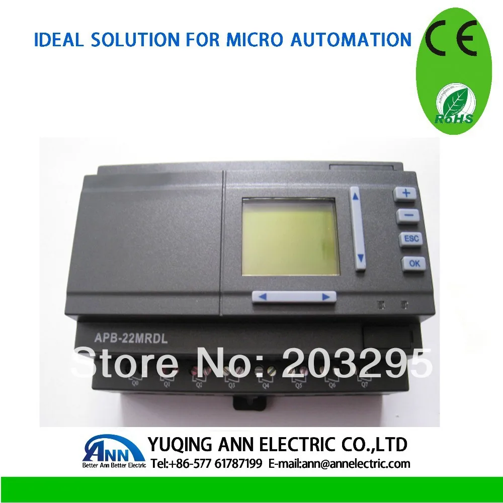 Программируемый логический контроллер с ЖК дисплеем ПЛК устройство для работы