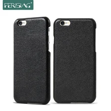 Ferising Телефон Чехол для iPhone 5 5s 6 6 s Роскошный Урожай Реального подлинная Кожа корова для iPhone 6 S 6 S plus Мешки и Крышки P004