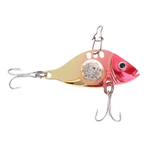 New Fishing Bait Electronic Metal Fish Lure LED Light Lamp Underwater Hook Spoon