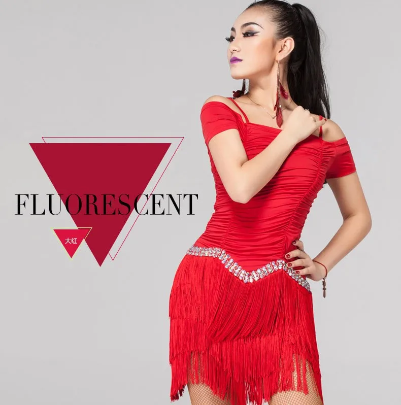 Red cha cha dress Clearance