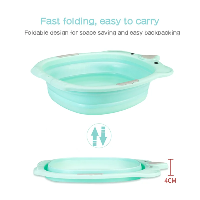 Children Carton Folding Washbasin Baby Ass Wash Portable Baby Washing
