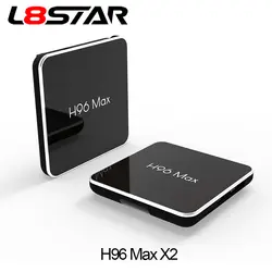 L8STAR H96 Max X2 Android 8,1 s905x2 smart Set Top ТВ коробка 32 GB 64 Гб Встроенная память S905X2 2,4 г/5G Wi-Fi 4 K eMMC ip ТВ Франции mi Hi-Fi pro mi ni