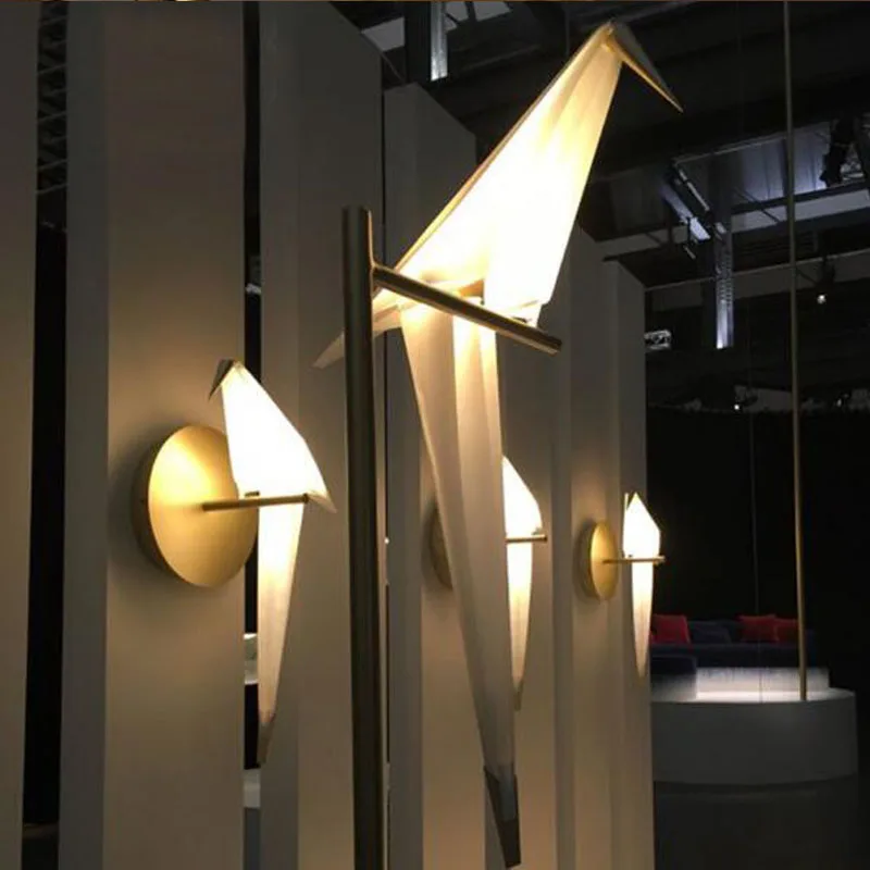 

lustres birds Wall Sconces Light LEDModern LED Wall Light Bedroom Lamp decorative features LED Height 67cm