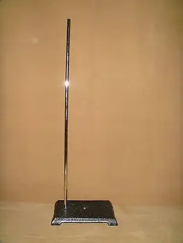 

2 Holes 140mmX200mm Lab Support Stand with 600mm Rod, Lab Steel Support Stand