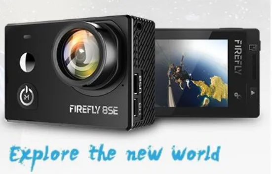 Экшн камера Hawkeye Firefly 8SE с сенсорным экраном 4K 30fps 90/170 градусов Super View Bluetooth FPV